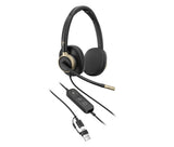 HP Poly Mission 825 Stereo USB Wired Headset (Bulk)