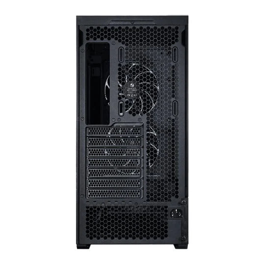 Lian Li LANCOOL 207 Digital Black Mid Tower Compact Tempered Glass PC Gaming Case with 6" LCD Screen