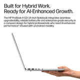 HP ProBook 4 G2i 14 AI PC Intel Core 5 320 Laptop 35.6 cm (14") WUXGA 16 GB DDR5-SDRAM 512 GB SSD Wi-Fi 6E (802.11ax) Windows 11 Pro Silver