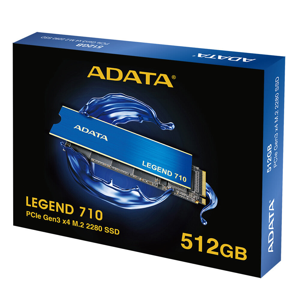 ADATA LEGEND 710 512 GB M.2 PCI Express 3.0 NVMe 3D NAND