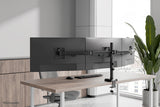 Neomounts DS60-600BL3 Monitor arm 10-27" - Quick-fix - 180°-stop
