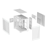 ASUS A32 Plus TG ARGB White Midi Tower