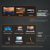 j5create JCA157-N USB-C® to HDMI™ 2.1 8K Adapter