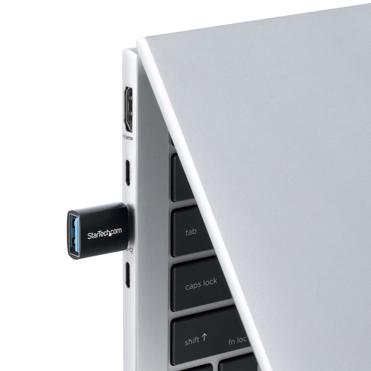 StarTech.com USB-C to USB-A Adapter, USB 5Gbps, Compact USB-C Male to USB-A Female Adapter, Durable Metal Housing, M/F