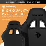 Anda Seat Jungle 2 PC gaming chair Upholstered padded seat Black, Yellow