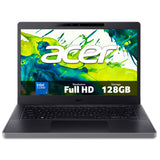 Acer TravelMate B5 14 laptop (TMB514-31-G2) - Intel Core 3, 8GB RAM, 128GB, 14" Full HD display, Windows 11