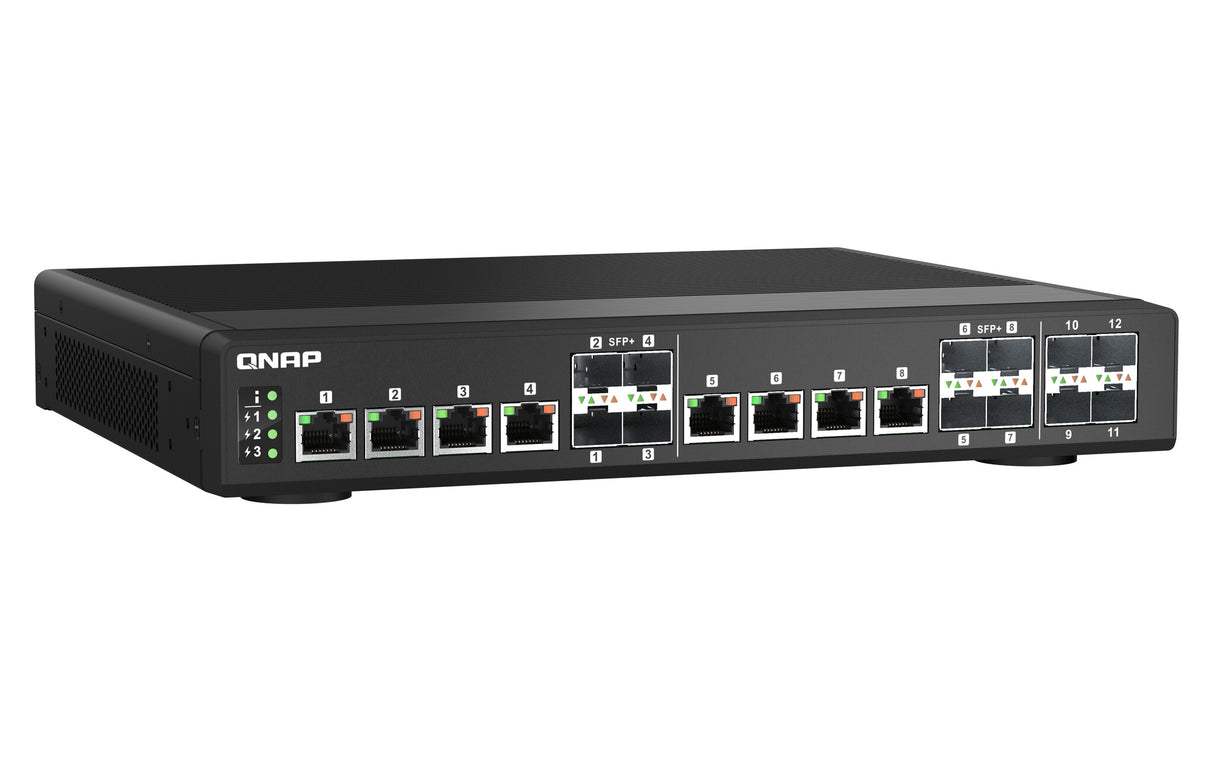 QNAP QSW-IM1200-8C network switch Managed L2 Black