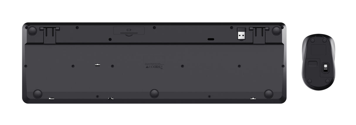 Trust TKM-360 keyboard Mouse included Office RF Wireless QWERTY UK English Black