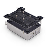 StarTech.com 4-Port Multi-Device USB-C Charger, 240W Total, Single Port 140W EPR, PD 3.1, Screw Locking Ports, Boardrooms, Bracket incl. for Surface Mounting