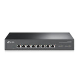 TP-LINK (TL-SX1008) Switch de bureau/rack multi-Gigabit 10G non géré à 8 ports, 8x 100/1G/2,5G/5G/10G, ventilateur à faible bruit, boîtier en acier