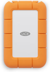 LaCie STMF4000400 external solid state drive 4 TB USB Type-C USB 3.2 Gen 2x2 Grey, Orange