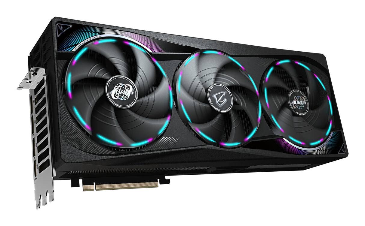 GIGABYTE AORUS GeForce RTX 5090 MASTER 32G Graphics Card - 32GB GDDR7, 512bit, PCI-E 5.0, 2655MHz Core Clock, 3 x DP 2.1a, 1 x HDMI 2.1b, GV-N5090AORUS M-32GD
