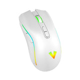 VIDA REBEL 2IN1 WHITE USB DESK KIT keyboard Mouse included Gaming QWERTY UK English
