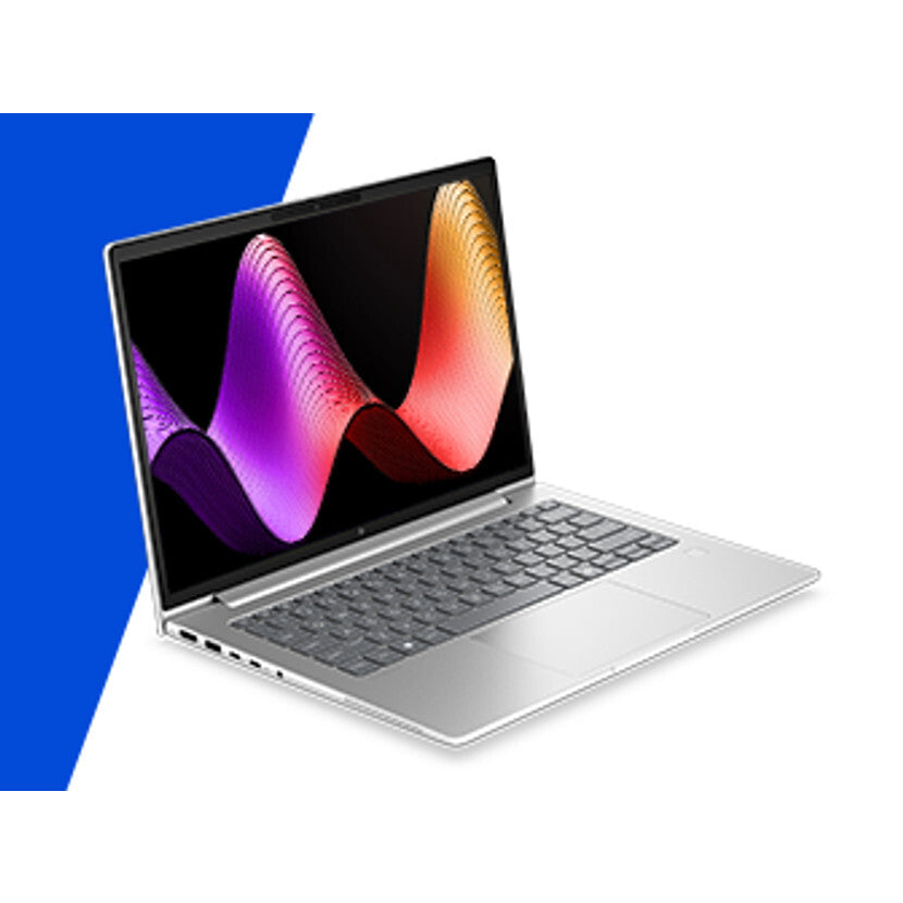 HP DW1Z7ET laptop Intel Core 5 35.6 cm (14") WUXGA 24 GB DDR5-SDRAM 512 GB SSD Wi-Fi 7 (802.11be) Windows 11 Pro AI PC Silver