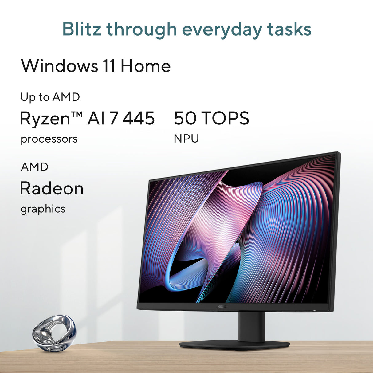 ASUS V600 AiO VM670KA-WPE054W AMD Ryzen™ AI 7 350 68.6 cm (27") 1920 x 1080 pixels All-in-One PC 16 GB DDR5-SDRAM 512 GB SSD Windows 11 Home Wi-Fi 6 (802.11ax) White