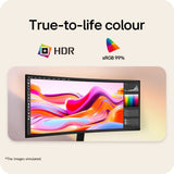 LG UltraWide U6 34U601B, 34-inch WQHD Curved (1800R) 120Hz Monitor, HDR10 & 99% sRGB AMD FreeSync™ Premium