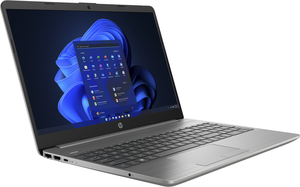 HP 250 G9 Intel® Core™ i7 i7-1255U Laptop 39.6 cm (15.6") Full HD 16 GB DDR4-SDRAM 512 GB SSD Wi-Fi 6 (802.11ax) Windows 11 Pro Silver