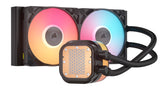 Corsair iCUE LINK TITAN 240 RX LCD Processor All-in-one liquid cooler 12 cm Black 1 pc(s)