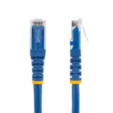 StarTech.com 4ft CAT6 Ethernet Cable - Blue CAT 6 Gigabit Ethernet Wire -250MHz 100W PoE RJ45 UTP Molded Network/Patch Cord w/Strain Relief/ Individually Tested