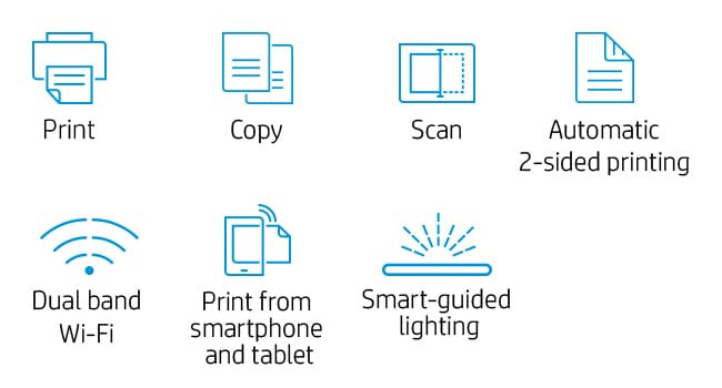 HP LaserJet MFP M234dw Printer, Black and white, Printer for Small office, Print, copy, scan, Scan to email; Scan to PDF