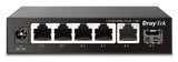 DrayTek VSQ60X-K network switch Unmanaged L2 2.5G Ethernet (100/1000/2500) Black