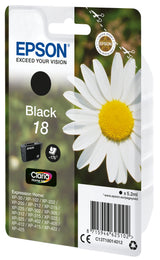 Epson Daisy 18 Claria Home Single Black Ink