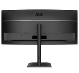 AOC E4 CU34E4CV computer monitor 86.4 cm (34") 3440 x 1440 pixels UltraWide Quad HD LCD Black
