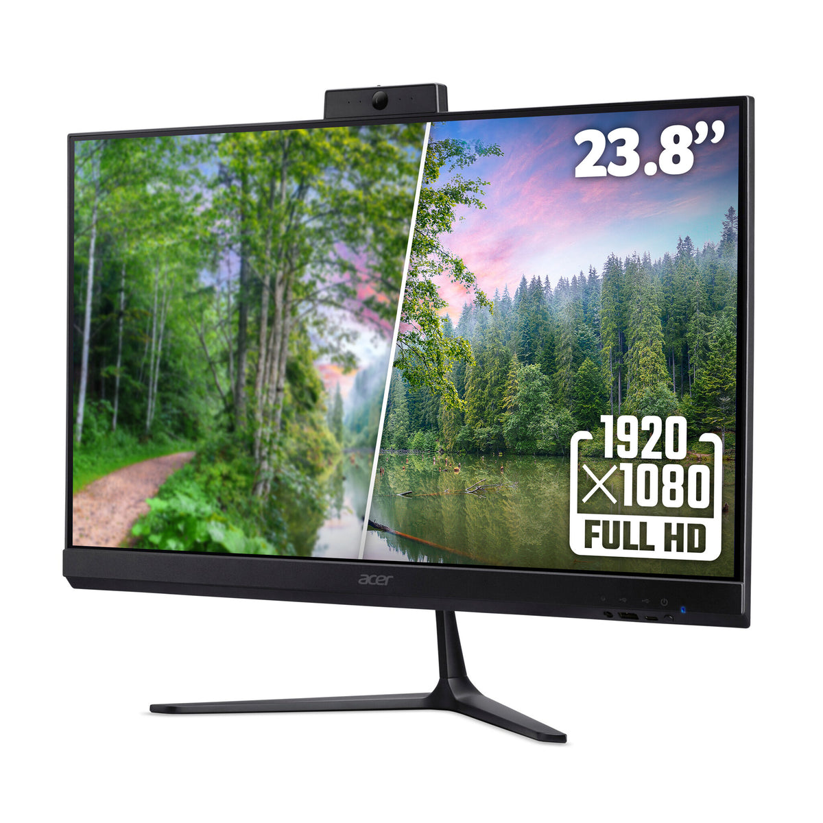 Acer Veriton Z Series AiO desktop (VZ2415G) - Intel Core 5, 16GB RAM, 512GB SSD, 120Hz 23.8" Full HD display, Windows 11