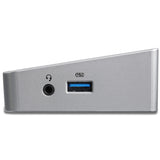 StarTech.com 4K USB-C Dock, Triple UHD 4K Monitor Docking Station, Mac & Windows, USB C to HDMI & DisplayPort, 100W Power Delivery, 5x USB 5Gbps Hub - TAA