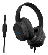 MAXCases MCHPXUSBC headphones/headset Wired & Wireless Head-band Calls/Music USB Type-C Black