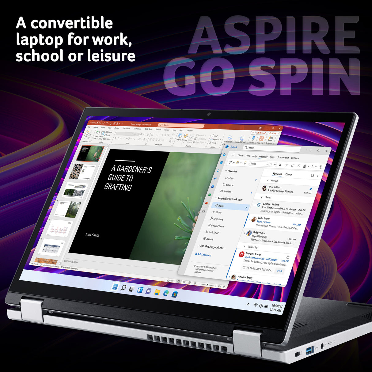 Acer Aspire Go Spin 14 AGSP14-31PT-398P 2 in 1 Notebook