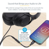 StarTech.com 5in (12.7cm) USB-C to 3.5mm TRRS Headphone/Headset Jack Audio Adapter, USB Type-C Aux Dongle, 32-bit DAC, Supports USB-C/Thunderbolt, Laptop/Phone/Tablet