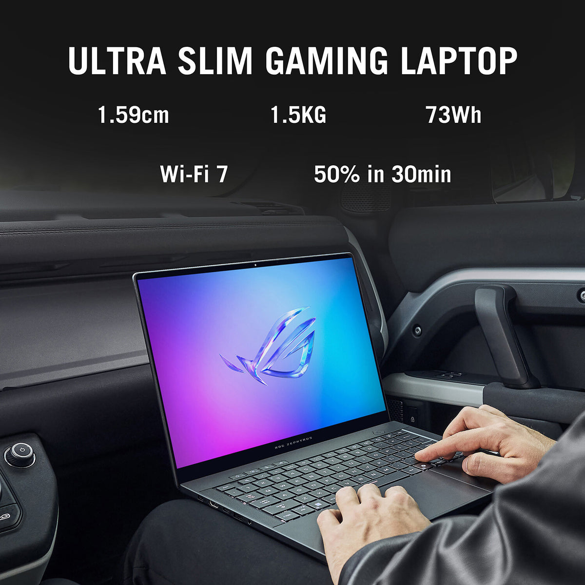 ASUS ROG Zephyrus G14 GA403GM-SY118W AMD Ryzen AI 9 465 Laptop 35.6 cm (14") 3K 16 GB LPDDR5x-SDRAM 1 TB SSD NVIDIA GeForce RTX 5060 Wi-Fi 7 (802.11be) Windows 11 Home Grey