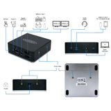 Origin Storage USB-C/A Docking Station with 85w PD including USB-C to USB-C/A Cable