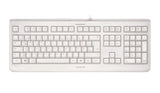 CHERRY KC 1068 Corded Sealed Keyboard, Pale Grey, USB (QWERTY - UK)