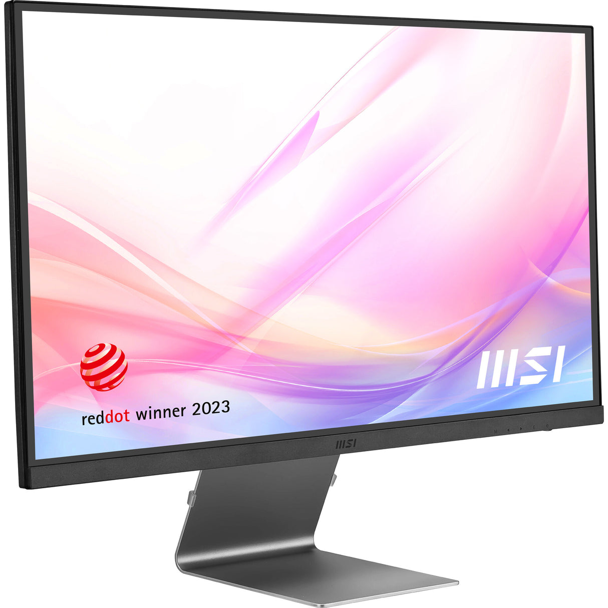 MSI Modern MD271UL 27 Inch Monitor, UHD (3840 x 2160), 60Hz, IPS, 4ms, Adaptive-Sync, 2x HDMI, DisplayPort, USB Type-C, Anti-Glare, Anti-Flicker, Less Blue light, TÜV Certified, Kensington, Grey