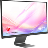 MSI Modern MD271UL 27 Inch Monitor, UHD (3840 x 2160), 60Hz, IPS, 4ms, Adaptive-Sync, 2x HDMI, DisplayPort, USB Type-C, Anti-Glare, Anti-Flicker, Less Blue light, TÜV Certified, Kensington, Grey