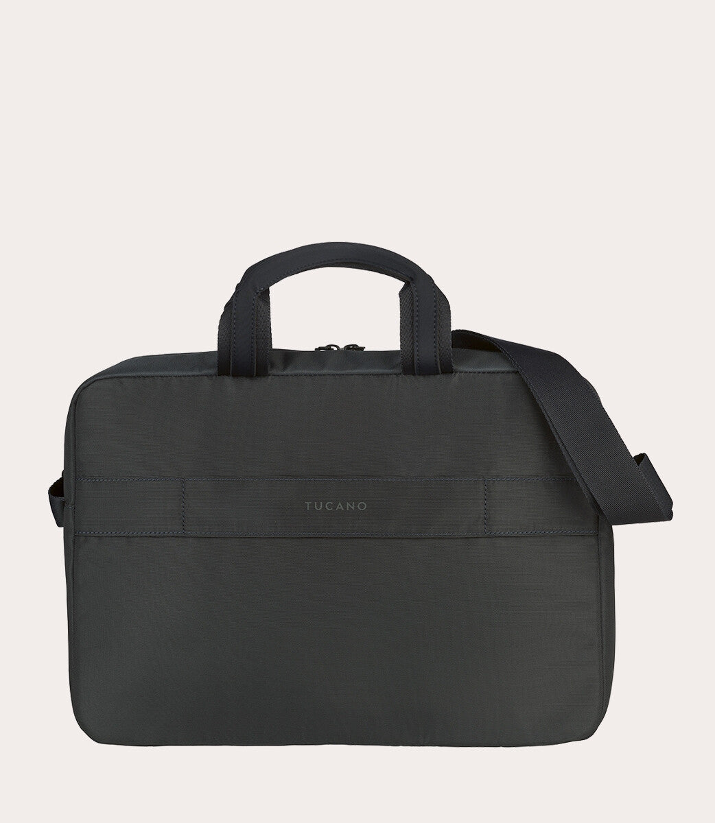 Tucano GLOBAL 2 Laptop 15.6", MacBook Pro 16" Messenger case 2 compartment Black