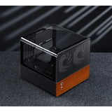 Jonsbo V12 BLACK computer case Black, Wood