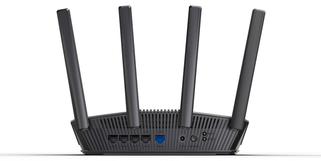ASUS RT-BE59 BE5000 wireless router 2.5 Gigabit Ethernet Dual-band (2.4 GHz / 5 GHz) Black