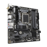 Carte mère Gigabyte B760M DS3H AX DDR4, Intel Socket 1700, 12e/13e génération, 1x PCIe 4.0 x16, 2 x PCIe 4.0 M.2, Micro ATX, USB Type-C, LAN 2,5GbE, Wi-Fi 6E 802.11ax, HDMI, DisplayPort, ventilateur intelligent 6, Q-Flash Plus