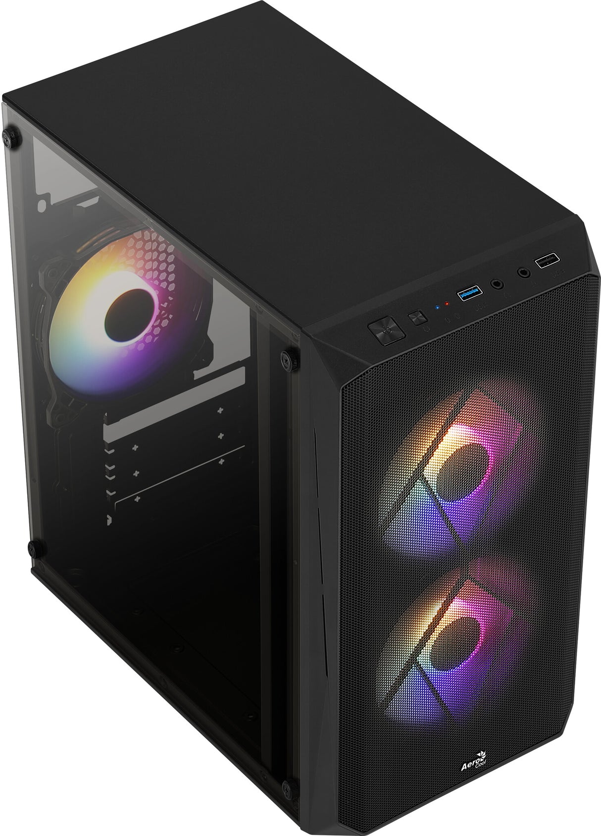Aerocool CS107V2 computer case Mini Tower Black