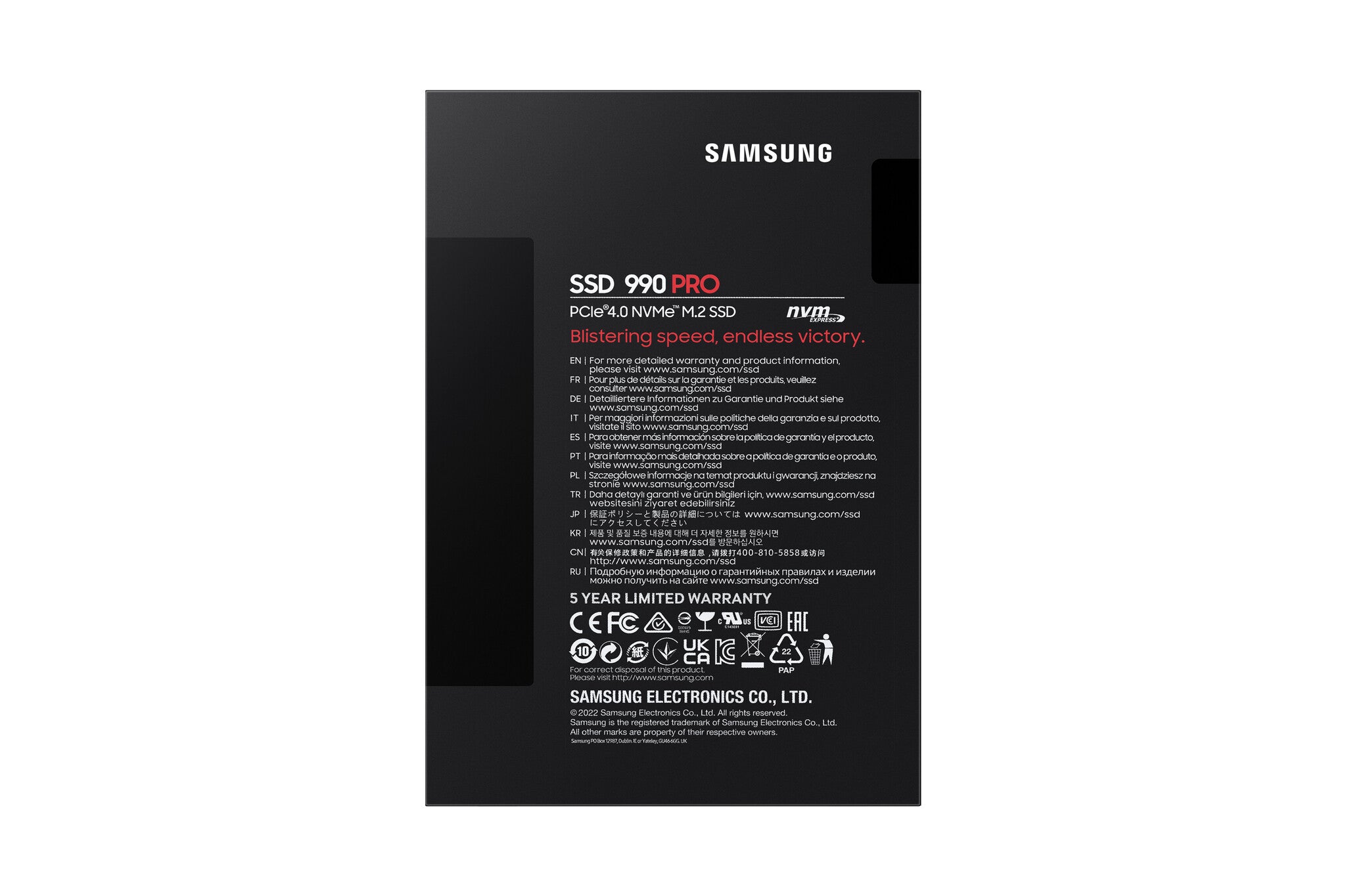Samsung 990 PRO M.2 2 TB PCI Express 4.0 V-NAND MLC NVMe – Direct