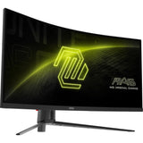 MSI MAG 345CQR computer monitor 86.4 cm (34") 3440 x 1440 pixels UltraWide Dual Quad HD Black