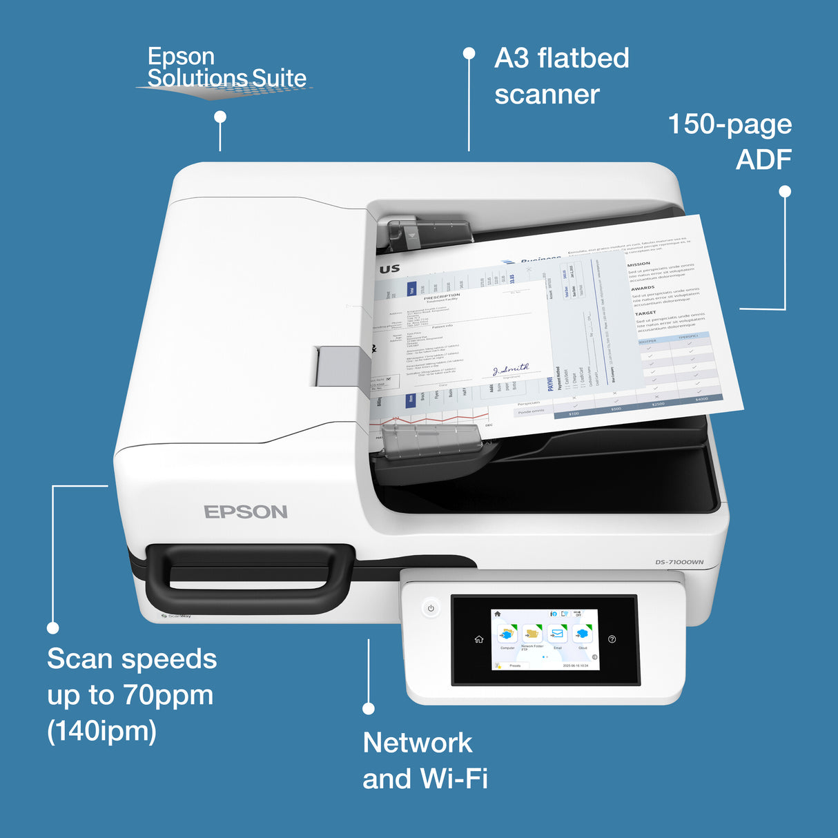 Epson WorkForce DS-71000WN