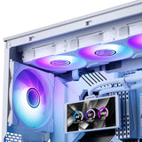 Phanteks Glacier One 360M25 LCD Processor All-in-one liquid cooler 12 cm White 1 pc(s)