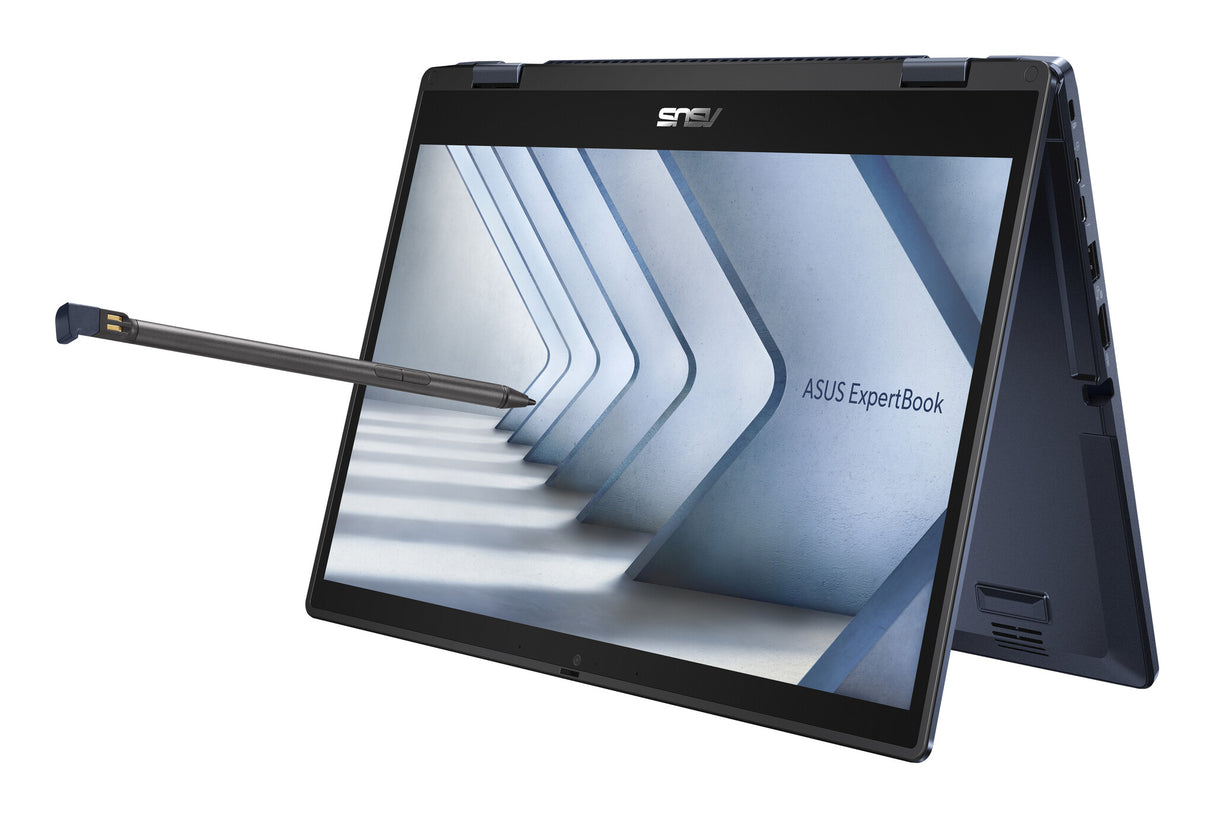 ASUS ExpertBook B3 Flip B3402FV-EC582XA Intel Core 5 120U Hybrid (2-in-1) 35.6 cm (14") Touchscreen Full HD 8 GB DDR4-SDRAM 256 GB SSD Wi-Fi 6E (802.11ax) Windows 11 Pro Education Black