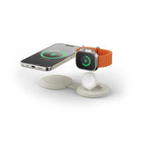 Satechi OntheGo 2-in-1 Headset, Smartphone, Smartwatch White USB Wireless charging Fast charging Indoor