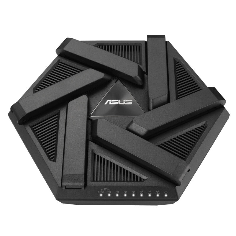 Asus (RT-AXE7800) Routeur tri-bande Wi-Fi 6E AXE7800, bande 6 GHz, WAN/LAN 2,5 G, USB, AiMesh, navigation sécurisée en un seul clic, sécurité améliorée