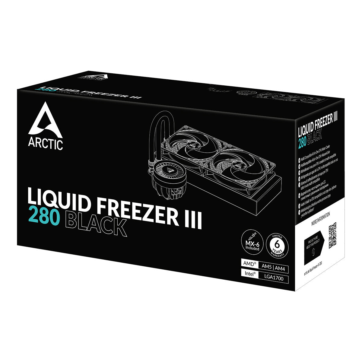 ARCTIC Liquid Freezer III 280 - Multi Compatible All-in-One CPU Water Cooler